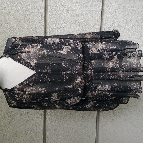 JACOB- SHEER LONG SLEEVE BLOUSE - Picture 1 of 4